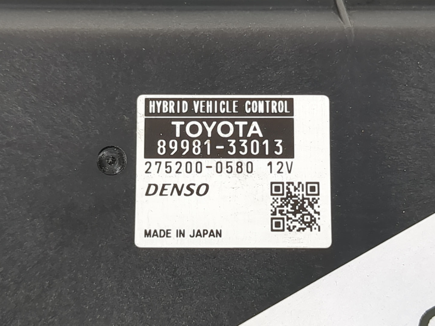 2007 Toyota Camry PCM Engine Control Computer ECU ECM PCU OEM P/N:89981-33013 Fits OEM Used Auto Parts - Oemusedautoparts1.com