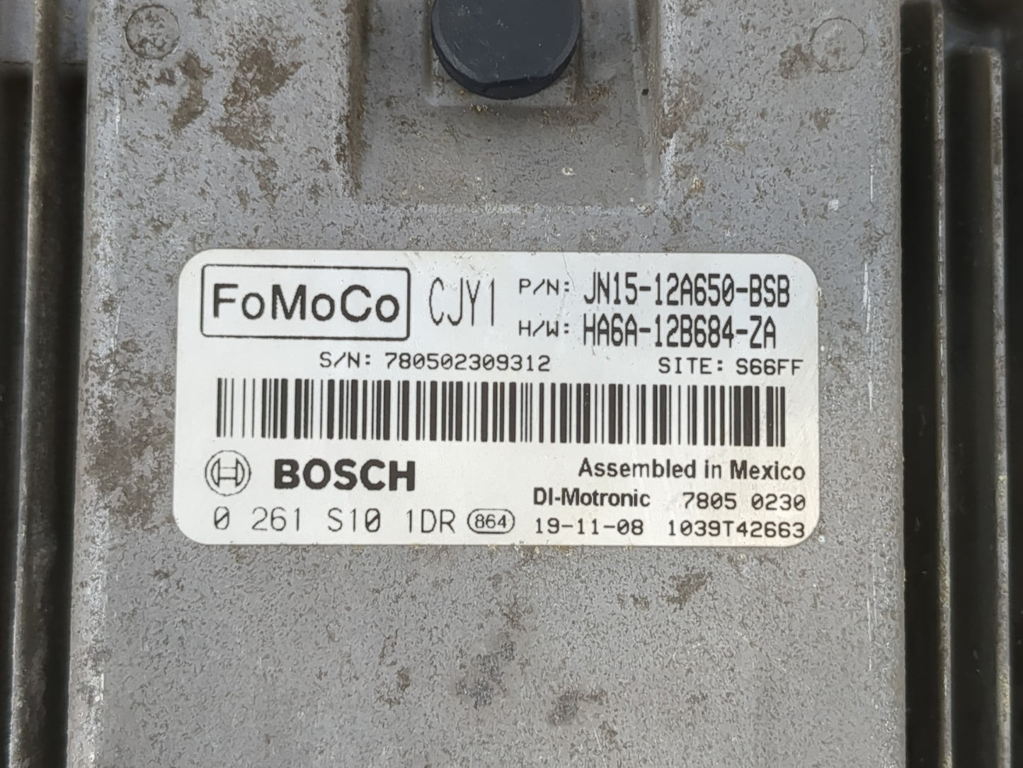 2018-2021 Ford Ecosport PCM Engine Control Computer ECU ECM PCU OEM P/N:HA6A-12B684-ZA JN15-12A650-BSB Fits OEM Used Auto Parts