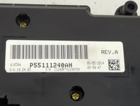 2015 Dodge Caravan Climate Control Module Temperature AC/Heater Replacement P/N:P55111240AH Fits OEM Used Auto Parts