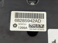 2019-2022 Jeep Cherokee Climate Control Module Temperature AC/Heater Replacement P/N:68285942AD Fits Fits 2019 2020 2021 2022 OEM Used Auto Parts
