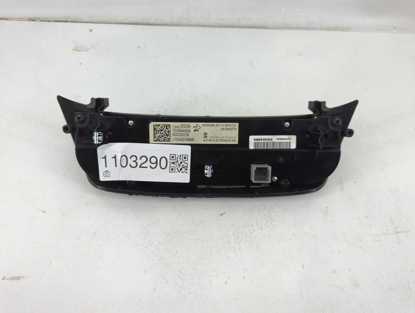 2014-2020 Chevrolet Impala Climate Control Module Temperature AC/Heater Replacement P/N:23453509 Fits OEM Used Auto Parts - Oemusedautoparts1.com