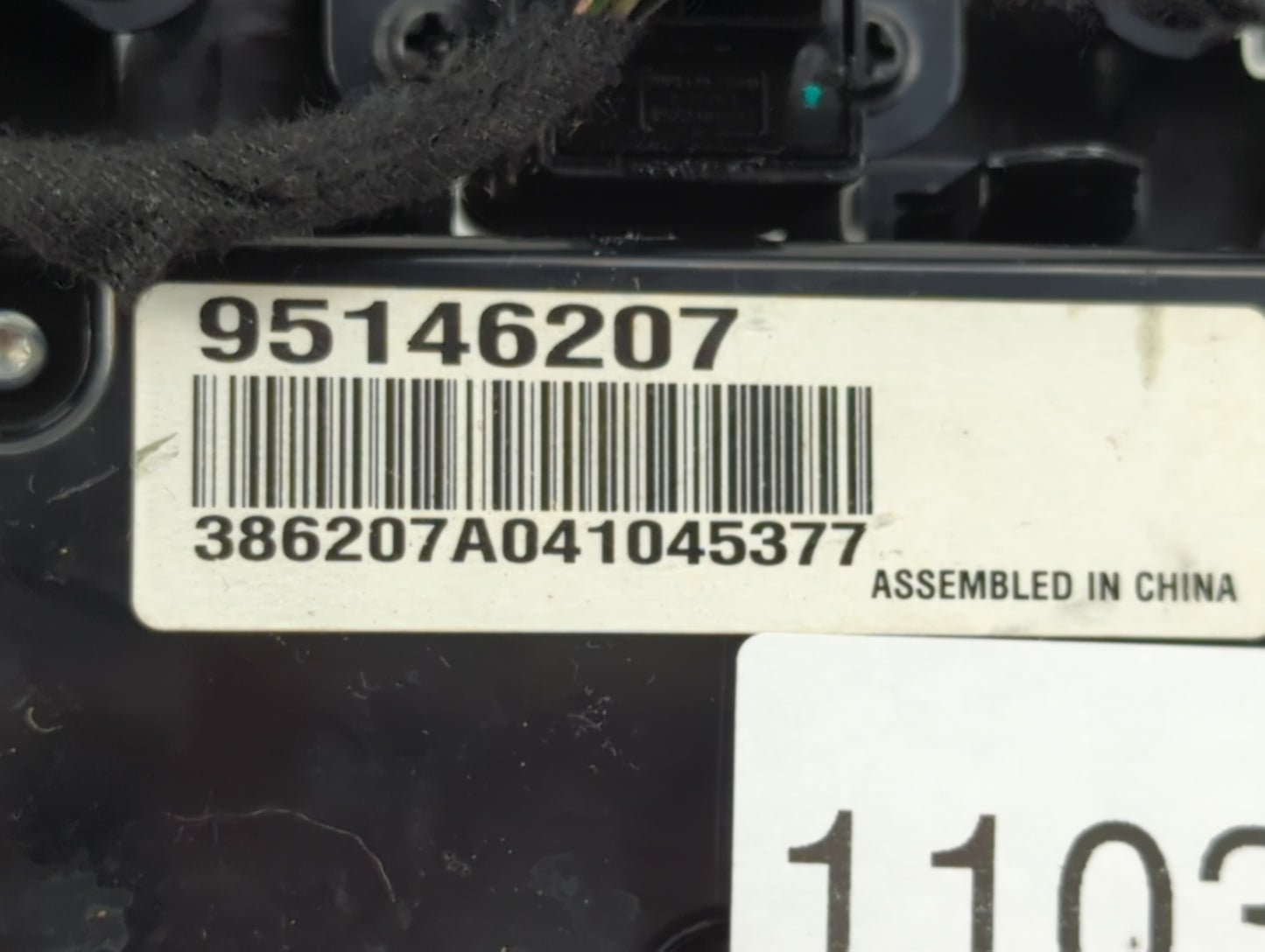 2012-2016 Chevrolet Cruze Climate Control Module Temperature AC/Heater Replacement P/N:95146207 Fits Fits 2012 2013 2014 2015 2016 OEM Used Auto Parts - Oemusedautoparts1.com