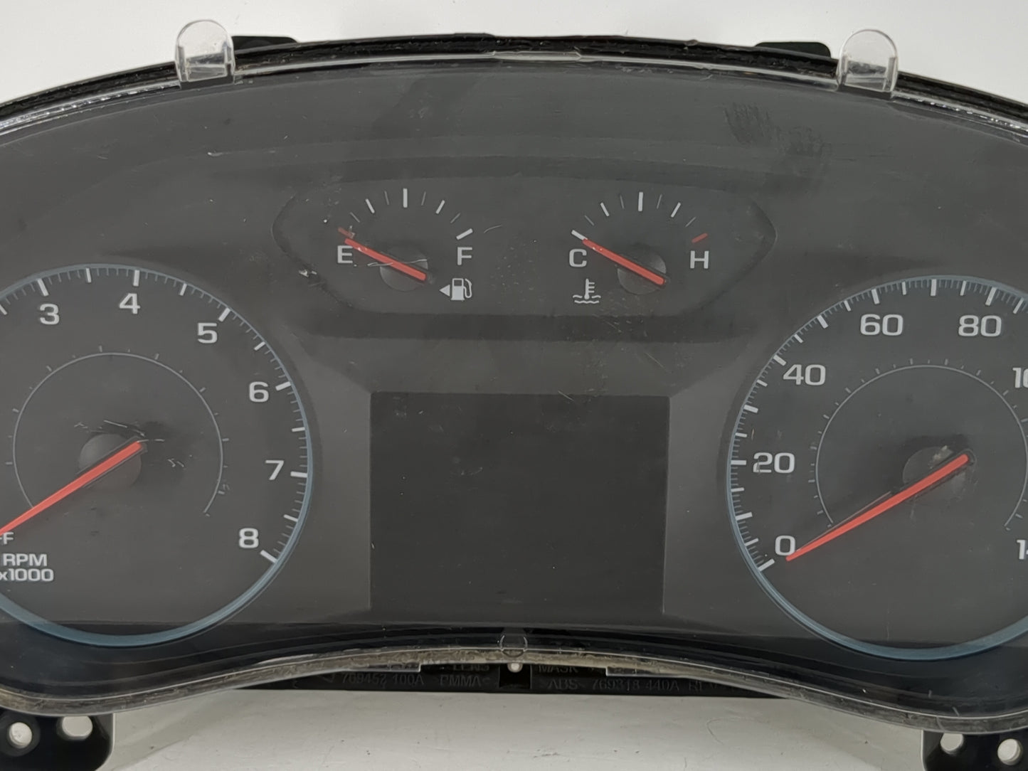 2018 Chevrolet Equinox Instrument Cluster Speedometer Gauges P/N:84424074 Fits OEM Used Auto Parts