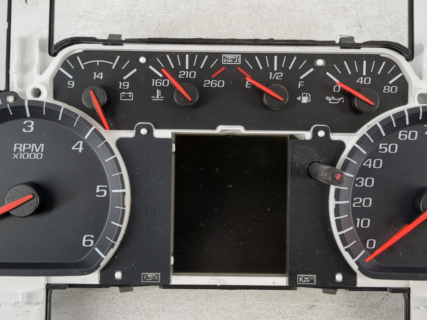 2019 Chevrolet Silverado 2500 Instrument Cluster Speedometer Gauges P/N:84597912 Fits Fits 2018 OEM Used Auto Parts