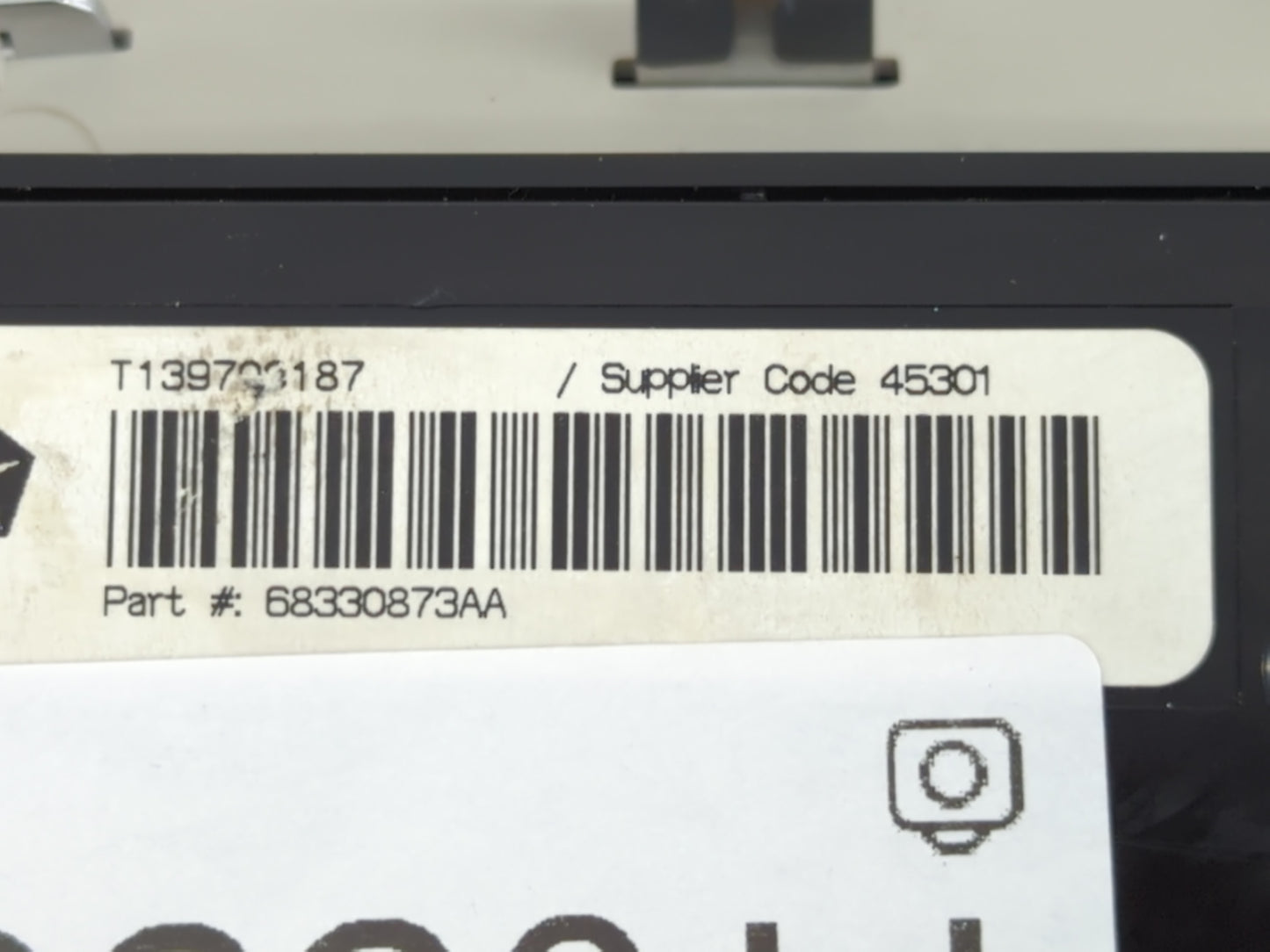 2017 Dodge Durango Climate Control Module Temperature AC/Heater Replacement P/N:T033700114 68330873AA Fits OEM Used Auto Parts