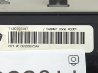 2017 Dodge Durango Climate Control Module Temperature AC/Heater Replacement P/N:T033700114 68330873AA Fits OEM Used Auto Parts