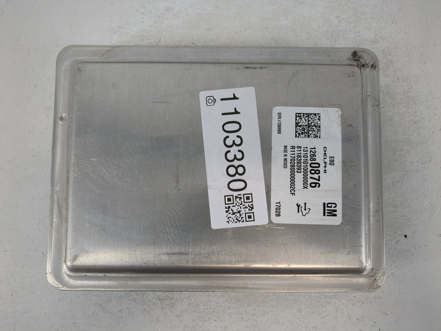 2017-2021 Chevrolet Malibu PCM Engine Control Computer ECU ECM PCU OEM P/N:12680876 Fits Fits 2017 2018 2019 2020 2021 2022 OEM Used Auto Parts - Oemusedautoparts1.com