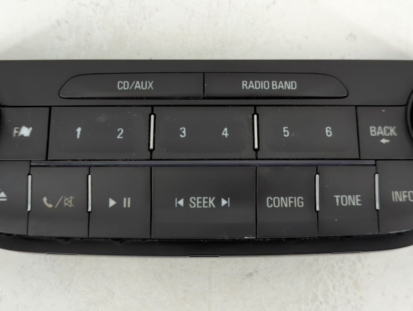 2014-2016 Chevrolet Malibu Radio AM FM Cd Player Receiver Replacement P/N:23169488 Fits Fits 2014 2015 2016 OEM Used Auto Parts - Oemusedautoparts1.com