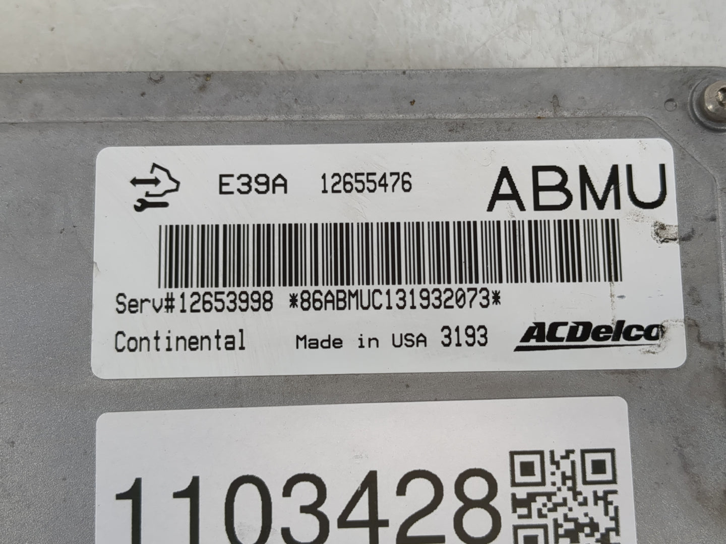 2013-2016 Buick Regal PCM Engine Control Computer ECU ECM PCU OEM P/N:12655476 Fits Fits 2013 2014 2015 2016 OEM Used Auto Parts - Oemusedautoparts1.com