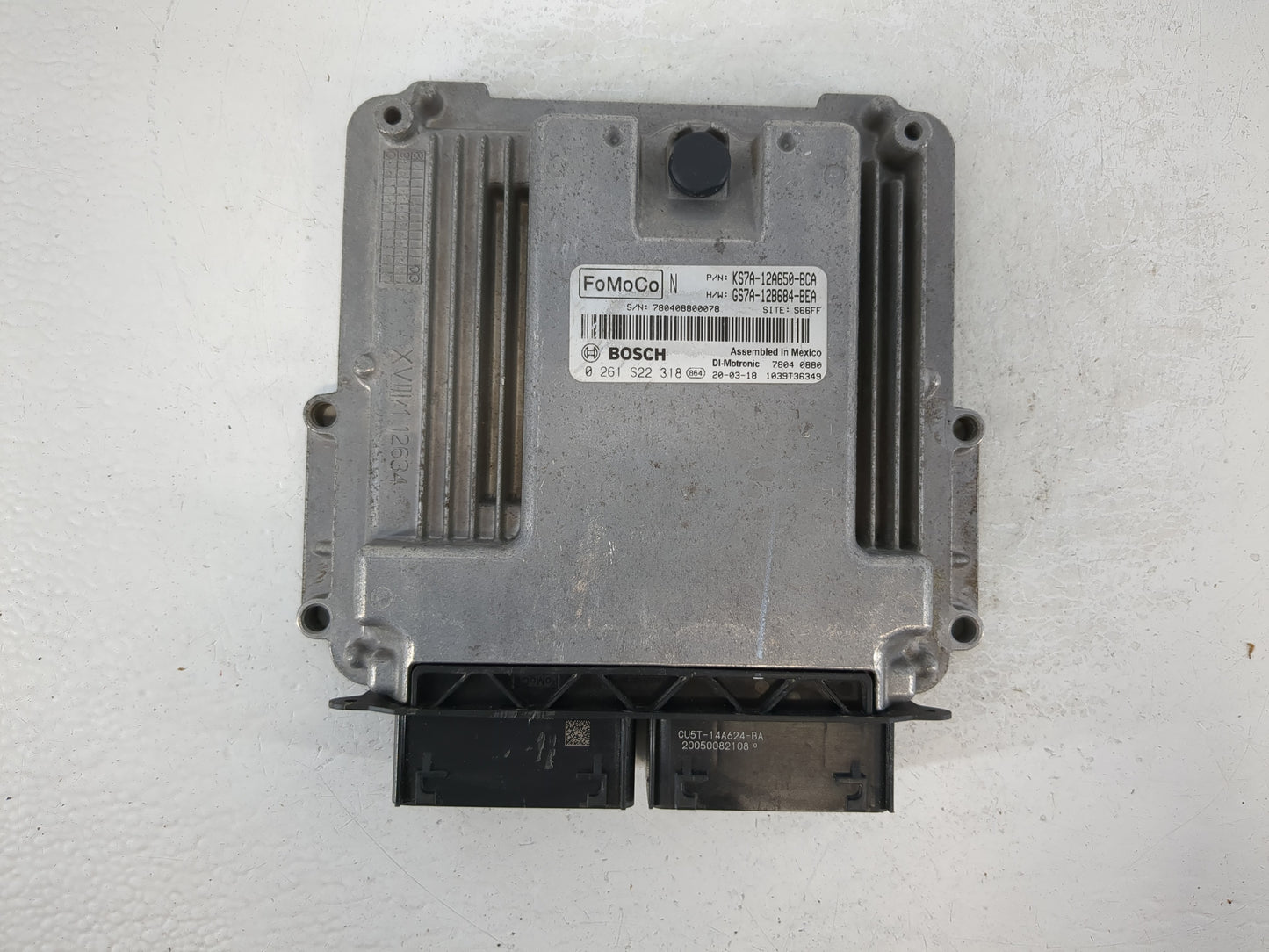 2020 Ford Fusion PCM Engine Control Computer ECU ECM PCU OEM P/N:GS7A-12B684-BEA KS7A-12A650-BCA Fits OEM Used Auto Parts