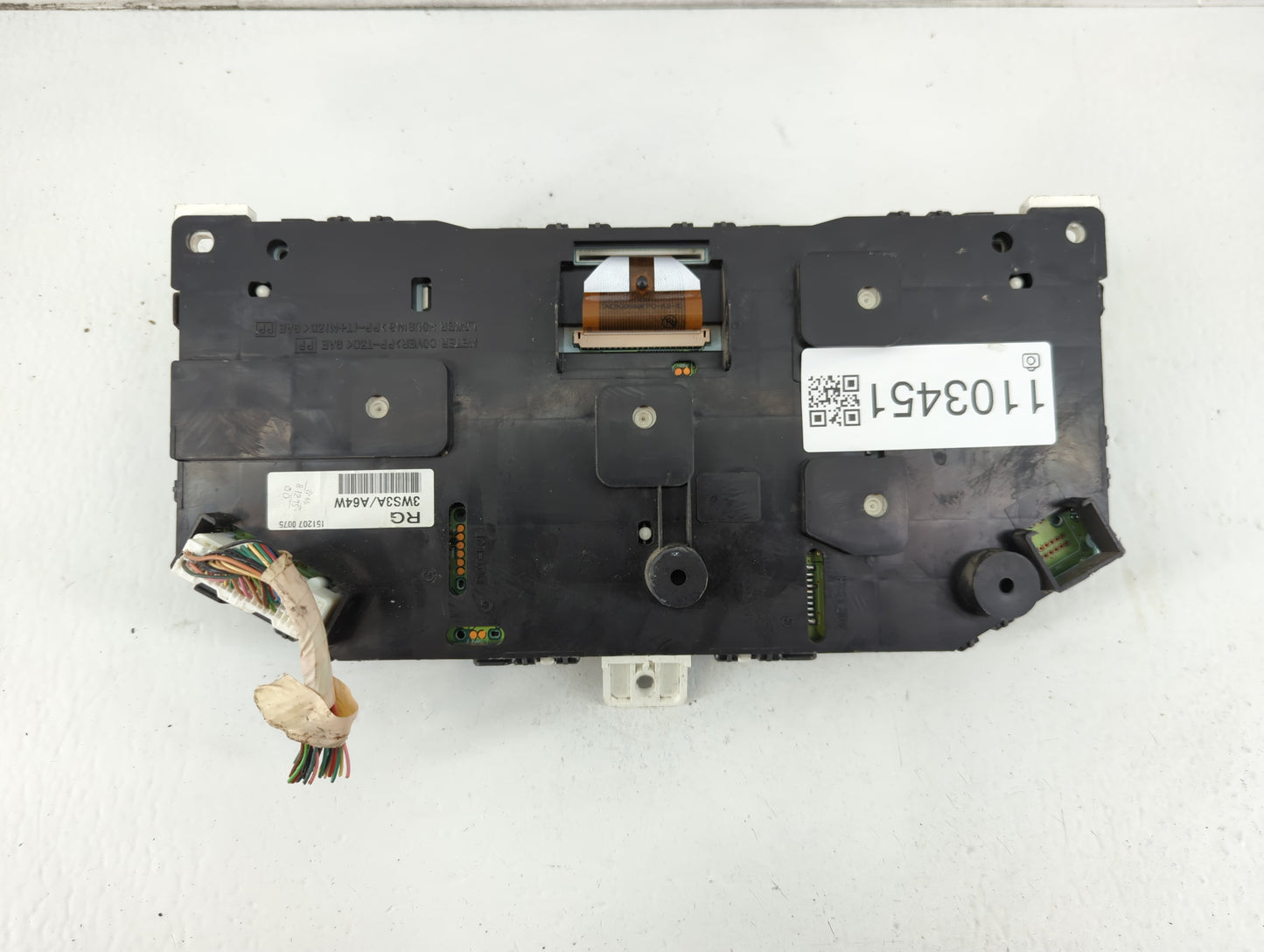 2013-2017 Nissan Quest Instrument Cluster Speedometer Gauges P/N:3WS3A/A64W Fits Fits 2013 2014 2015 2016 2017 OEM Used Auto Parts