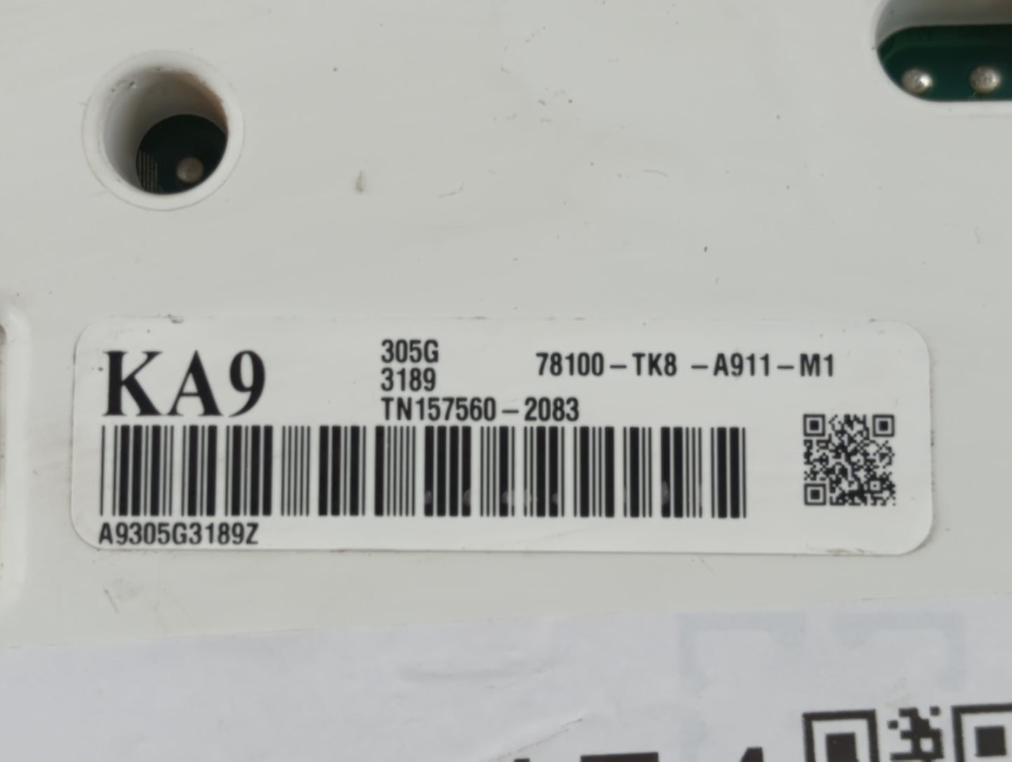 2014-2017 Honda Odyssey Instrument Cluster Speedometer Gauges P/N:78100-TK8-A911-M1 Fits Fits 2014 2015 2016 2017 OEM Used Auto Parts