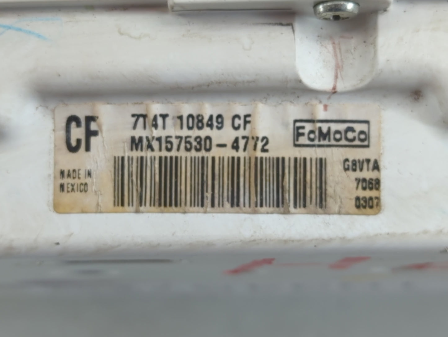 2007-2008 Ford Edge Instrument Cluster Speedometer Gauges P/N:MX157530-4772 7T4T-10849-CF Fits Fits 2007 2008 OEM Used Auto Parts