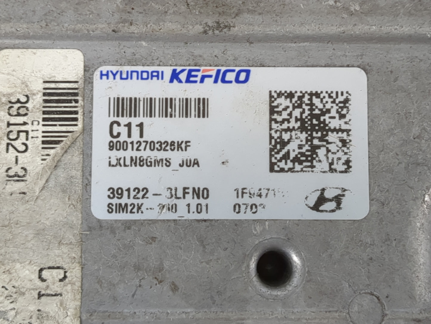 2020-2022 Hyundai Palisade PCM Engine Control Computer ECU ECM PCU OEM P/N:39122-3LFN0 Fits Fits 2020 2021 2022 OEM Used Auto Parts - Oemusedautoparts1.com