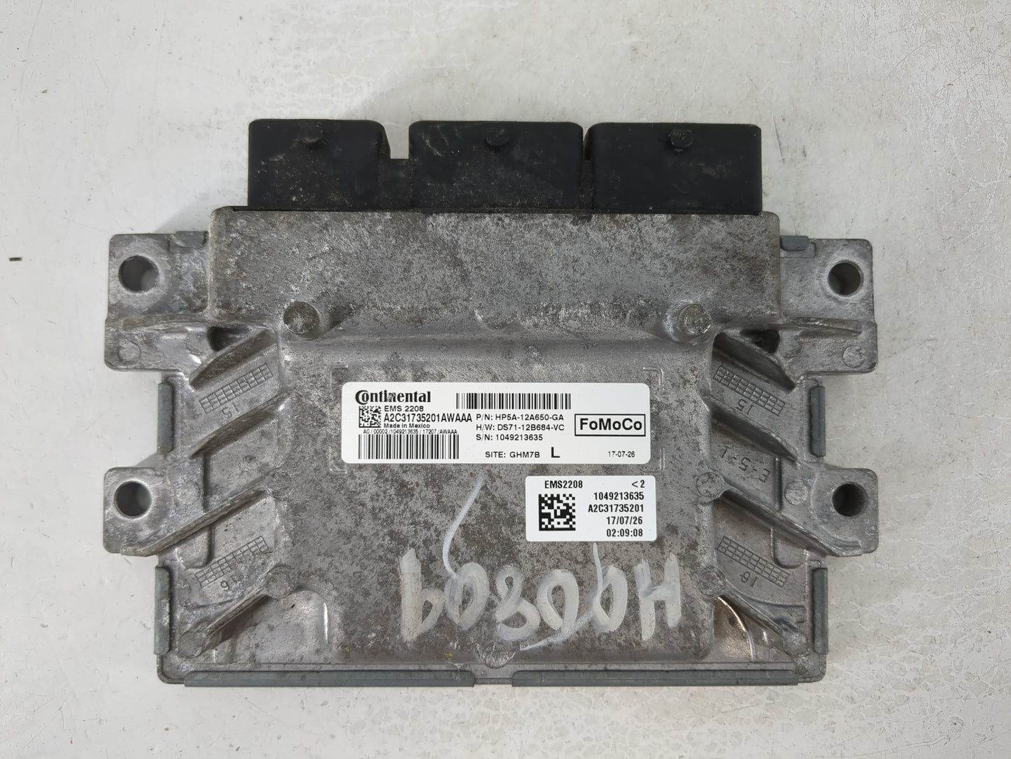 2016-2020 Lincoln Mkz PCM Engine Control Computer ECU ECM PCU OEM P/N:DS71-12B684-VC HP5A-12A650-GA Fits OEM Used Auto Parts