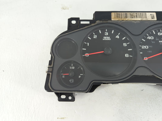 2007-2010 Chevrolet Silverado 1500 Instrument Cluster Speedometer Gauges P/N:28186386 Fits Fits 2007 2008 2009 2010 OEM Used Auto Parts
