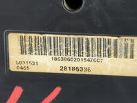 2007-2010 Chevrolet Silverado 1500 Instrument Cluster Speedometer Gauges P/N:28186386 Fits Fits 2007 2008 2009 2010 OEM Used Auto Parts