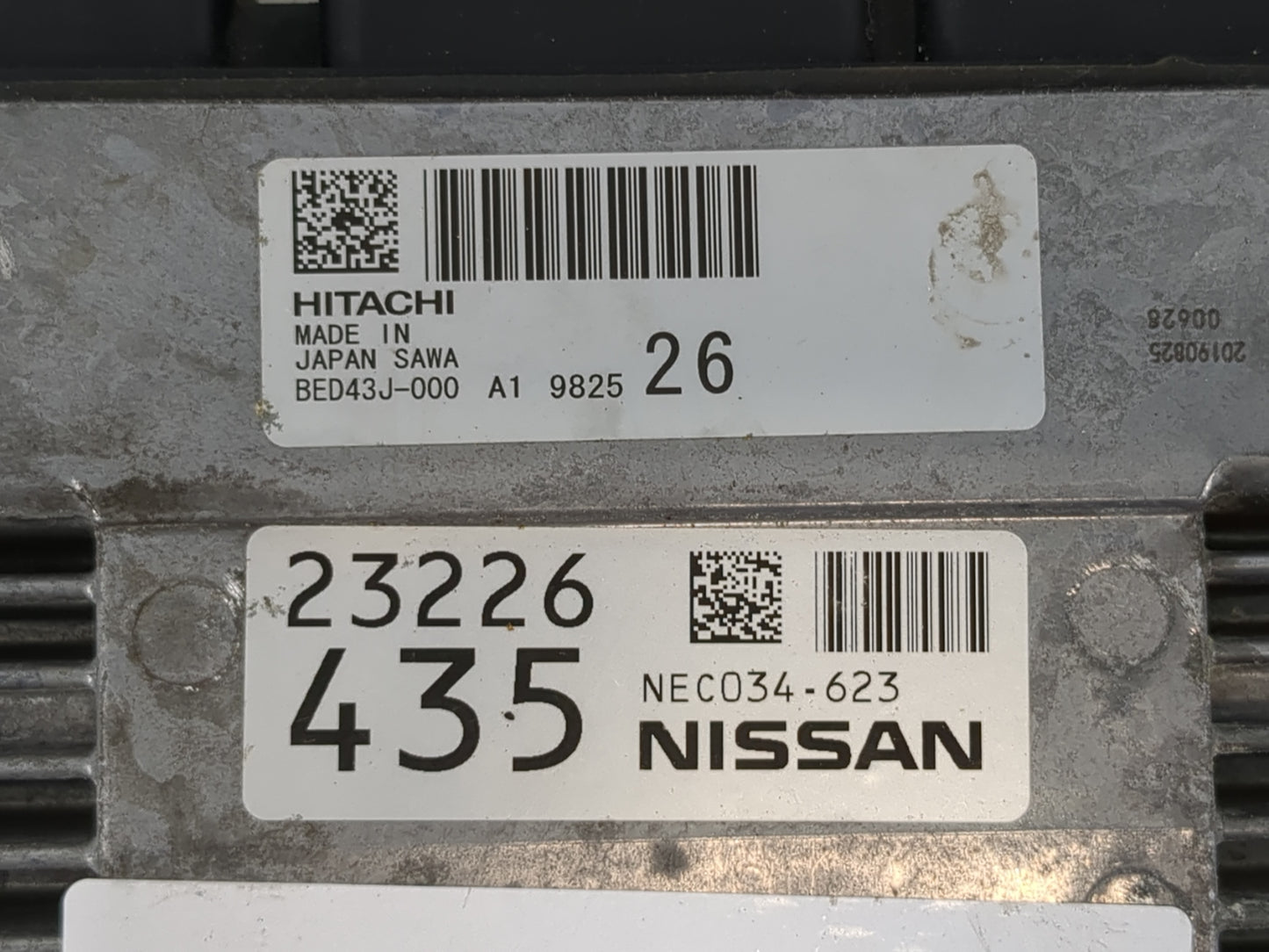 2018-2022 Nissan Rogue Sport PCM Engine Control Computer ECU ECM PCU OEM P/N:NEC034-623 NEC027-631 Fits OEM Used Auto Parts - Oemusedautoparts1.com