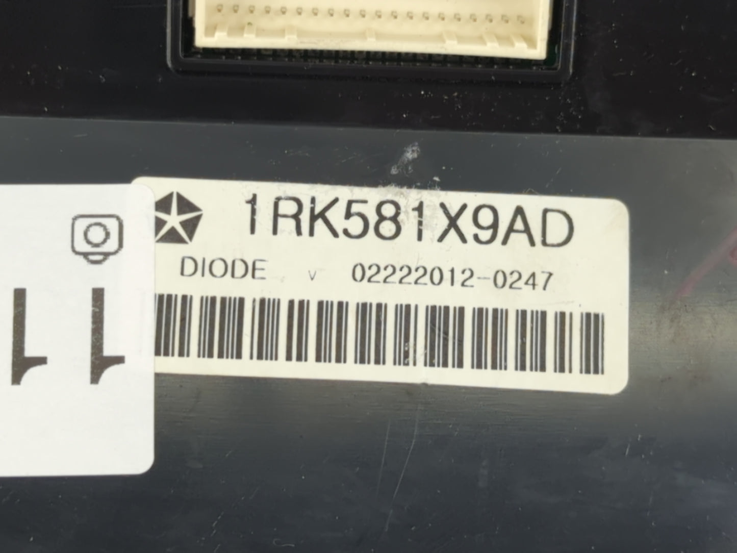 2011-2017 Dodge Journey Climate Control Module Temperature AC/Heater Replacement P/N:1RK581X9AD Fits OEM Used Auto Parts