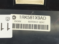 2011-2017 Dodge Journey Climate Control Module Temperature AC/Heater Replacement P/N:1RK581X9AD Fits OEM Used Auto Parts