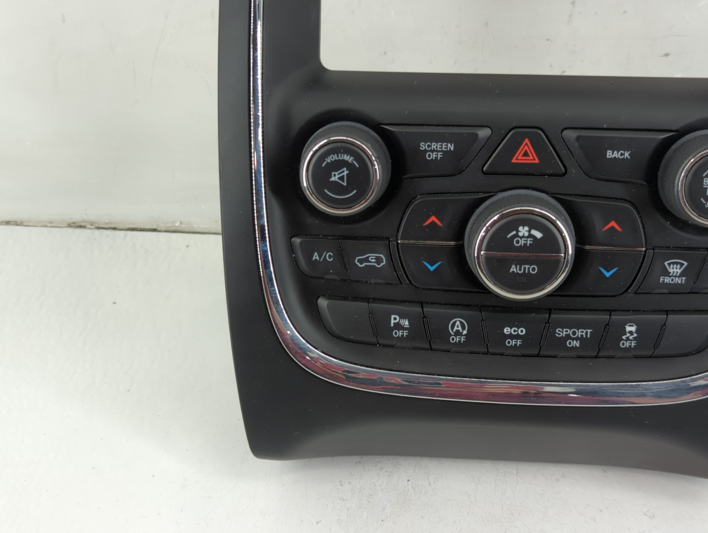 2016-2017 Dodge Durango Climate Control Module Temperature AC/Heater Replacement P/N:68253735AI Fits Fits 2016 2017 OEM Used Auto Parts