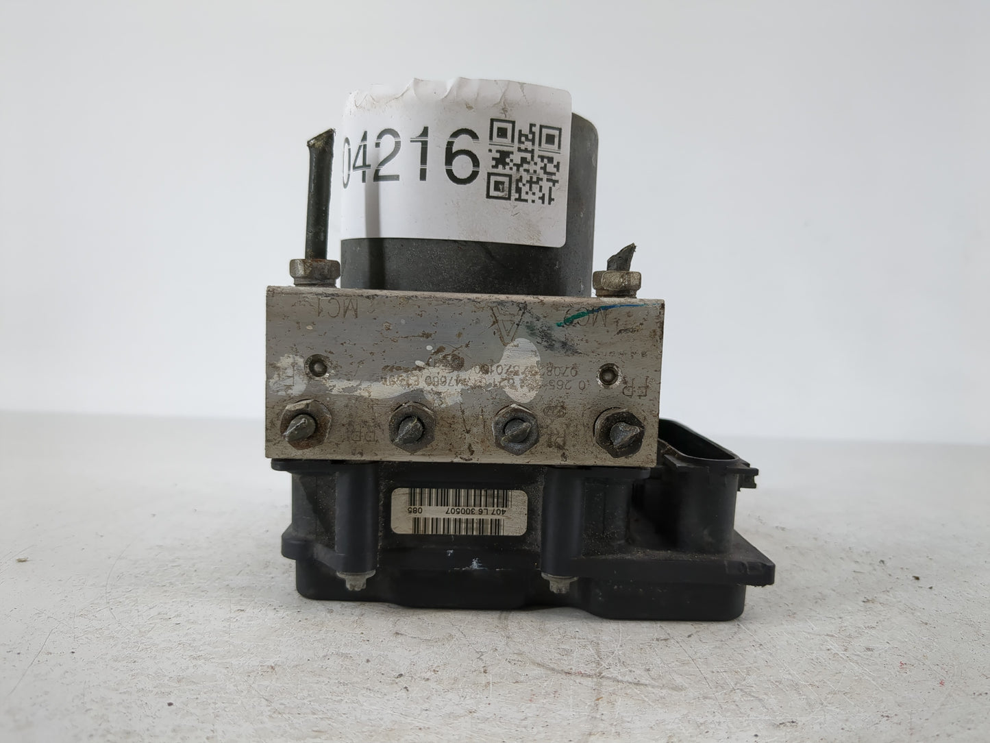 2007-2010 Nissan Sentra ABS Pump Control Module Replacement P/N:47660 ET00A Fits Fits 2007 2008 2009 2010 OEM Used Auto Parts