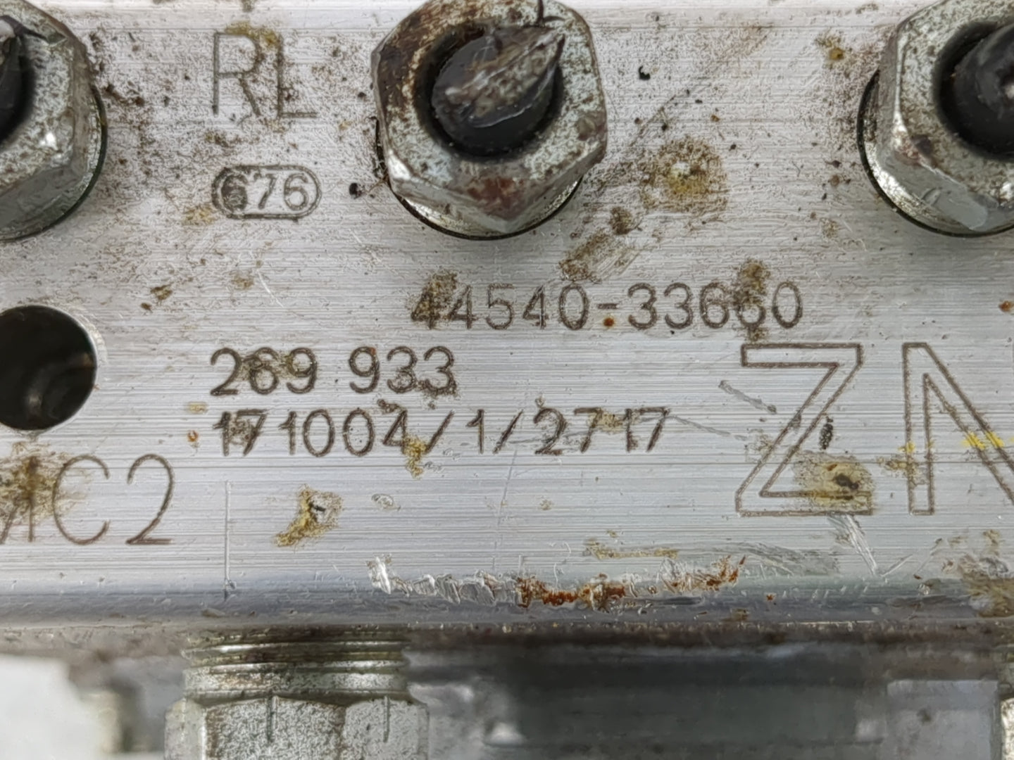 2018-2019 Toyota Camry ABS Pump Control Module Replacement P/N:44540-33660 Fits Fits 2018 2019 OEM Used Auto Parts - Oemusedautoparts1.com