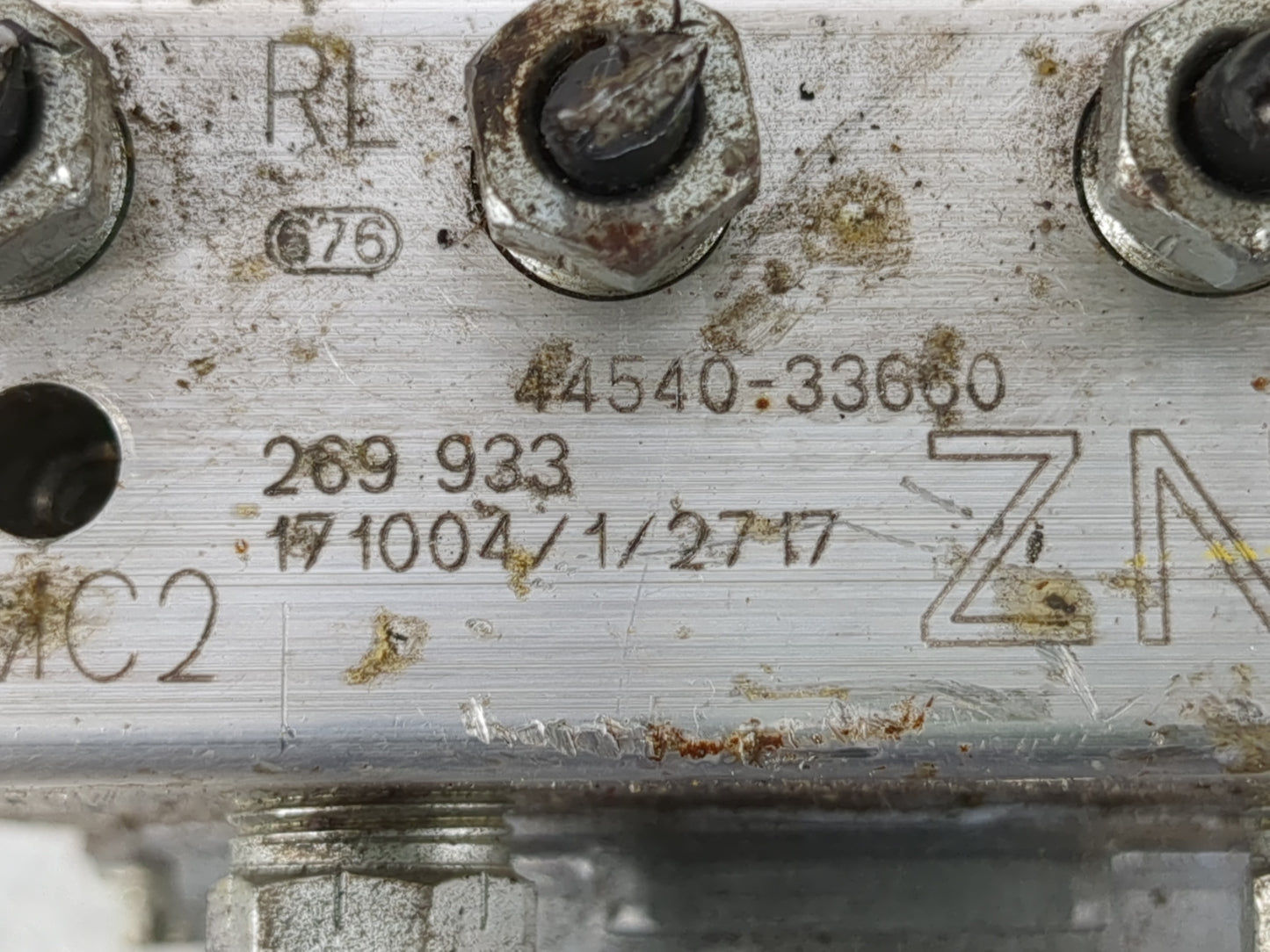 2018-2019 Toyota Camry ABS Pump Control Module Replacement P/N:44540-33660 Fits Fits 2018 2019 OEM Used Auto Parts - Oemusedautoparts1.com