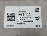 2016 Cadillac Cts PCM Engine Control Computer ECU ECM PCU OEM P/N:12671004 Fits Fits 2015 OEM Used Auto Parts