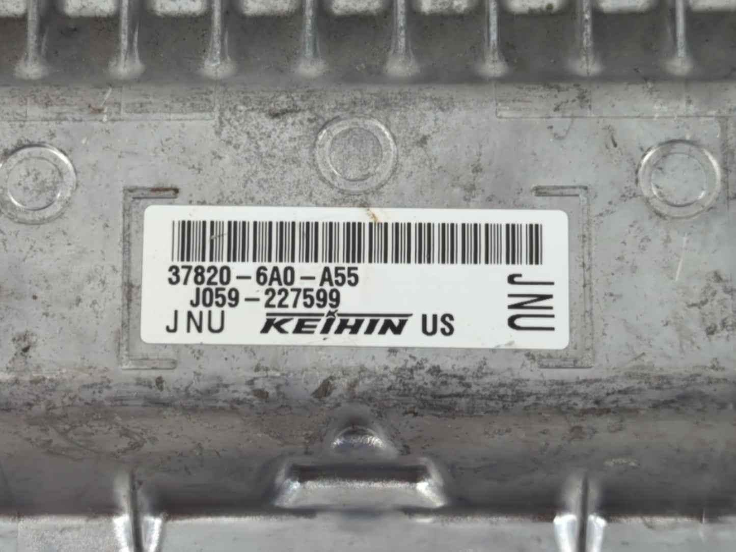 2018-2020 Honda Accord PCM Engine Control Computer ECU ECM PCU OEM P/N:37820-6A0-A55 Fits Fits 2018 2019 2020 OEM Used Auto Parts - Oemusedautoparts1.com