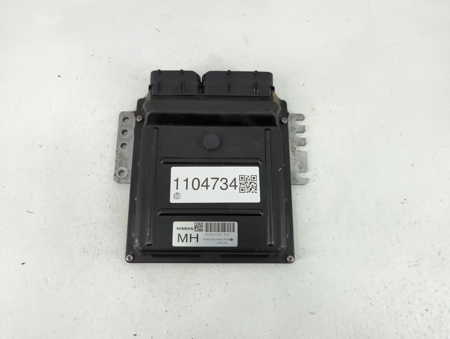 2006 Nissan Frontier PCM Engine Control Computer ECU ECM PCU OEM P/N:MEC80-350 B1 Fits OEM Used Auto Parts - Oemusedautoparts1.com