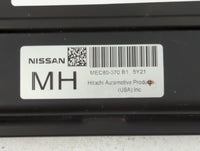 2006 Nissan Frontier PCM Engine Control Computer ECU ECM PCU OEM P/N:MEC80-350 B1 Fits OEM Used Auto Parts - Oemusedautoparts1.com