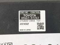 2010 Toyota Prius PCM Engine Control Computer ECU ECM PCU OEM P/N:89661-47262 Fits OEM Used Auto Parts - Oemusedautoparts1.com
