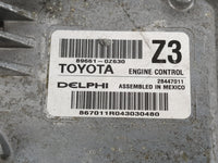 2015-2016 Toyota Corolla PCM Engine Control Computer ECU ECM PCU OEM P/N:89661-0Z630 89661-0Z620 Fits Fits 2015 2016 OEM Used Auto Parts - Oemusedautoparts1.com