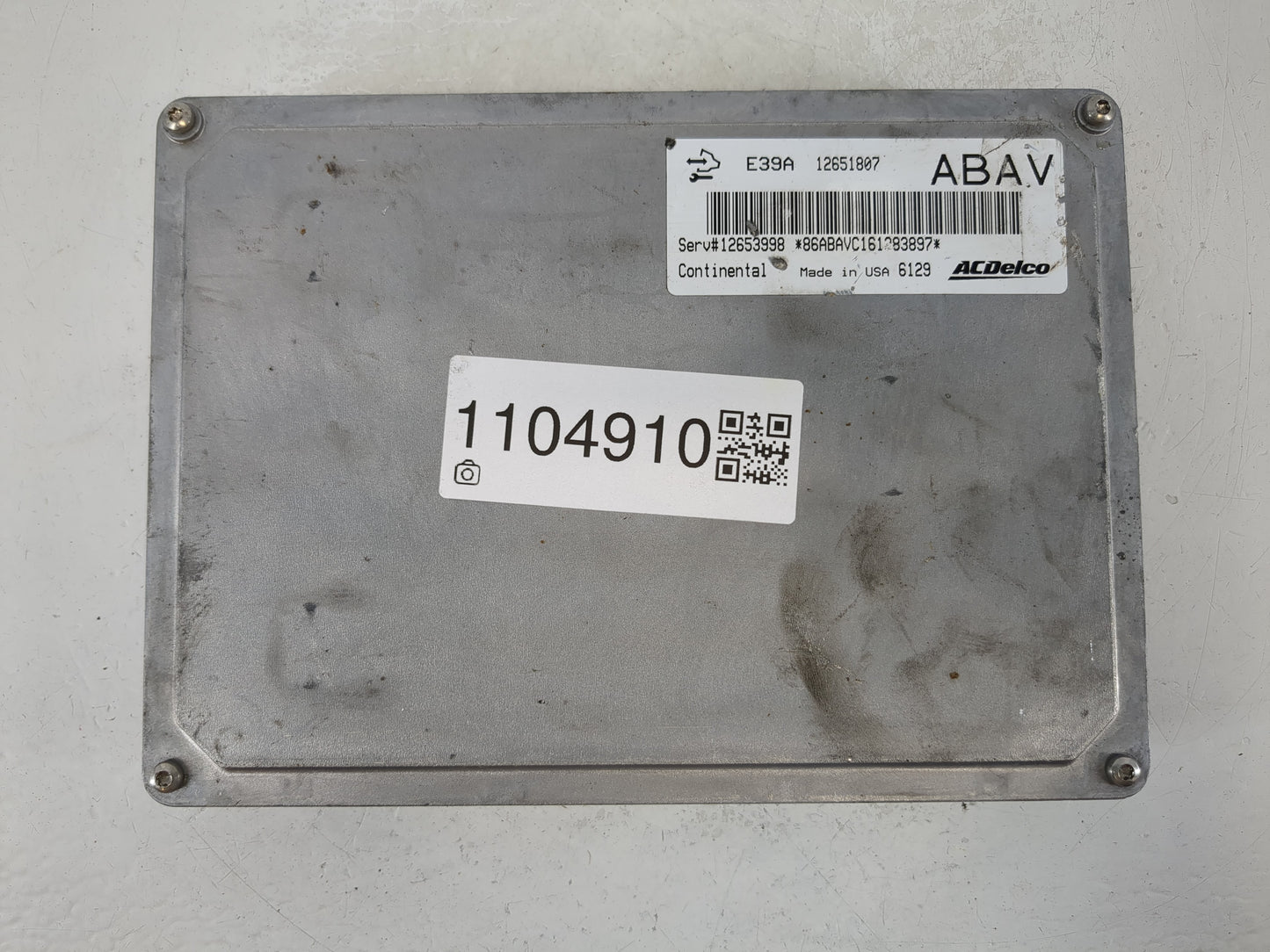 2013-2016 Chevrolet Equinox PCM Engine Control Computer ECU ECM PCU OEM P/N:E39A 12651807 Fits Fits 2013 2014 2015 2016 OEM Used Auto Parts - Oemusedautoparts1.com