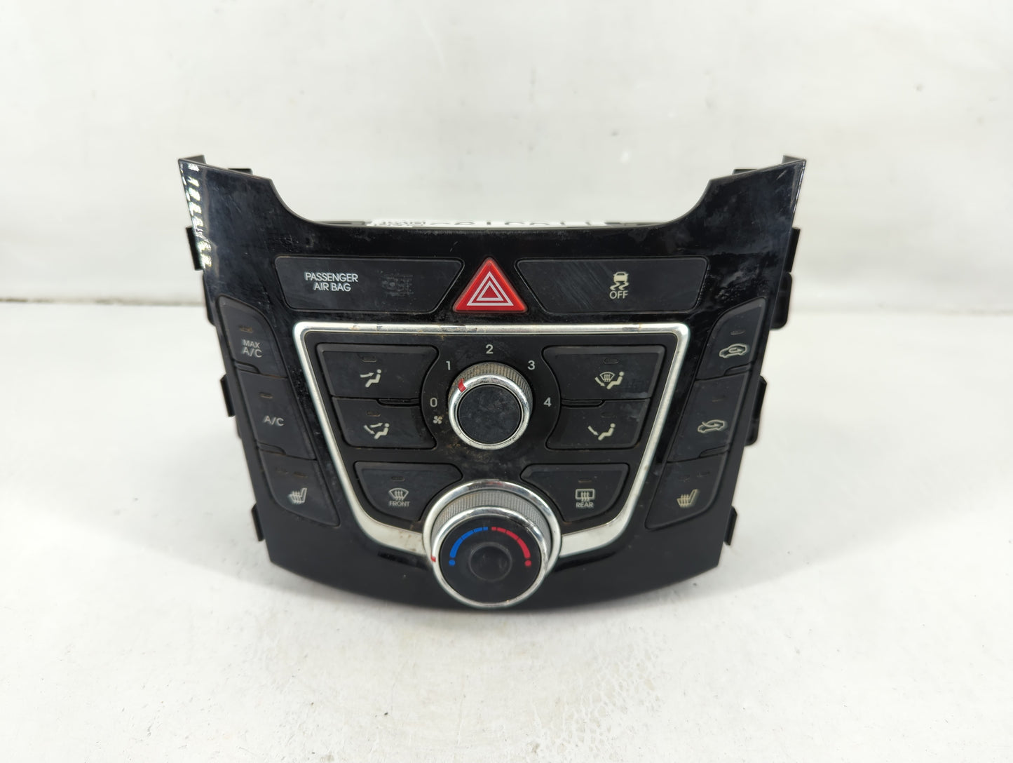 2013-2017 Hyundai Elantra Climate Control Module Temperature AC/Heater Replacement P/N:97250-A5XXX Fits OEM Used Auto Parts - Oemusedautoparts1.com