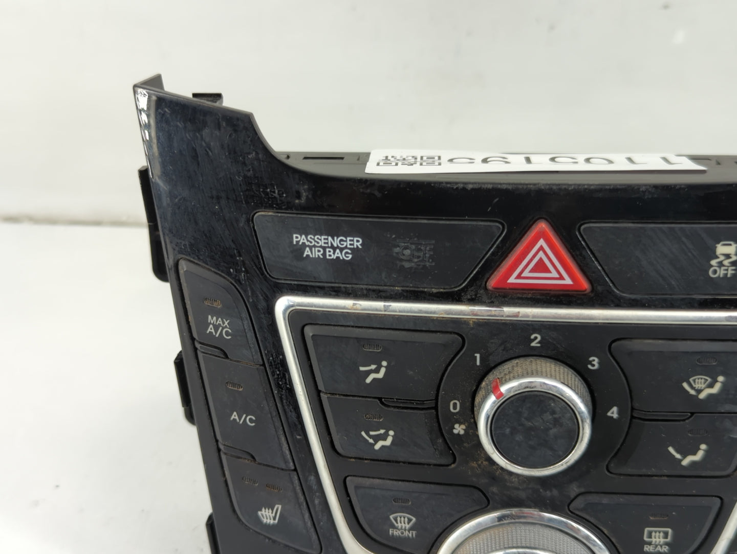 2013-2017 Hyundai Elantra Climate Control Module Temperature AC/Heater Replacement P/N:97250-A5XXX Fits OEM Used Auto Parts - Oemusedautoparts1.com