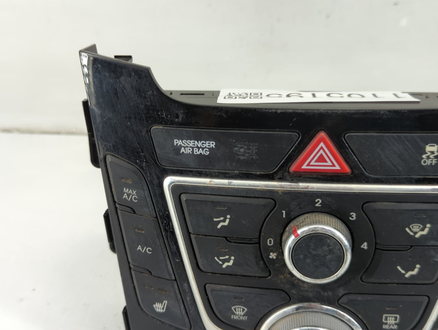 2013-2017 Hyundai Elantra Climate Control Module Temperature AC/Heater Replacement P/N:97250-A5XXX Fits OEM Used Auto Parts - Oemusedautoparts1.com