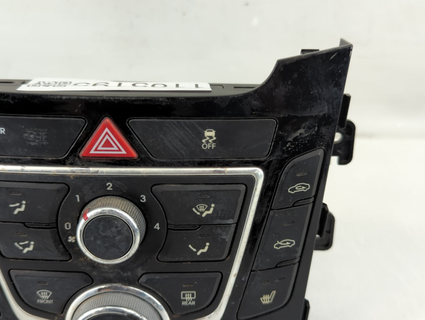 2013-2017 Hyundai Elantra Climate Control Module Temperature AC/Heater Replacement P/N:97250-A5XXX Fits OEM Used Auto Parts - Oemusedautoparts1.com