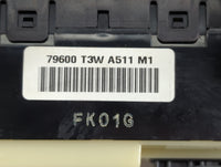 2016-2017 Honda Accord Climate Control Module Temperature AC/Heater Replacement P/N:79600 T3W A511 M1 Fits Fits 2016 2017 OEM Used Auto Parts - Oemusedautoparts1.com