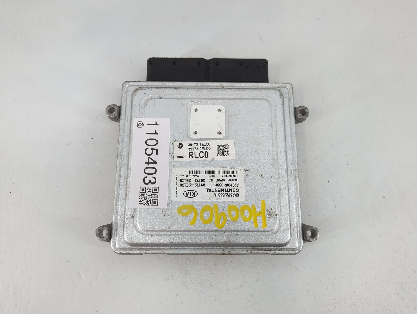 2020-2021 Kia Soul PCM Engine Control Computer ECU ECM PCU OEM P/N:39140-2ELC0 Fits Fits 2020 2021 OEM Used Auto Parts - Oemusedautoparts1.com