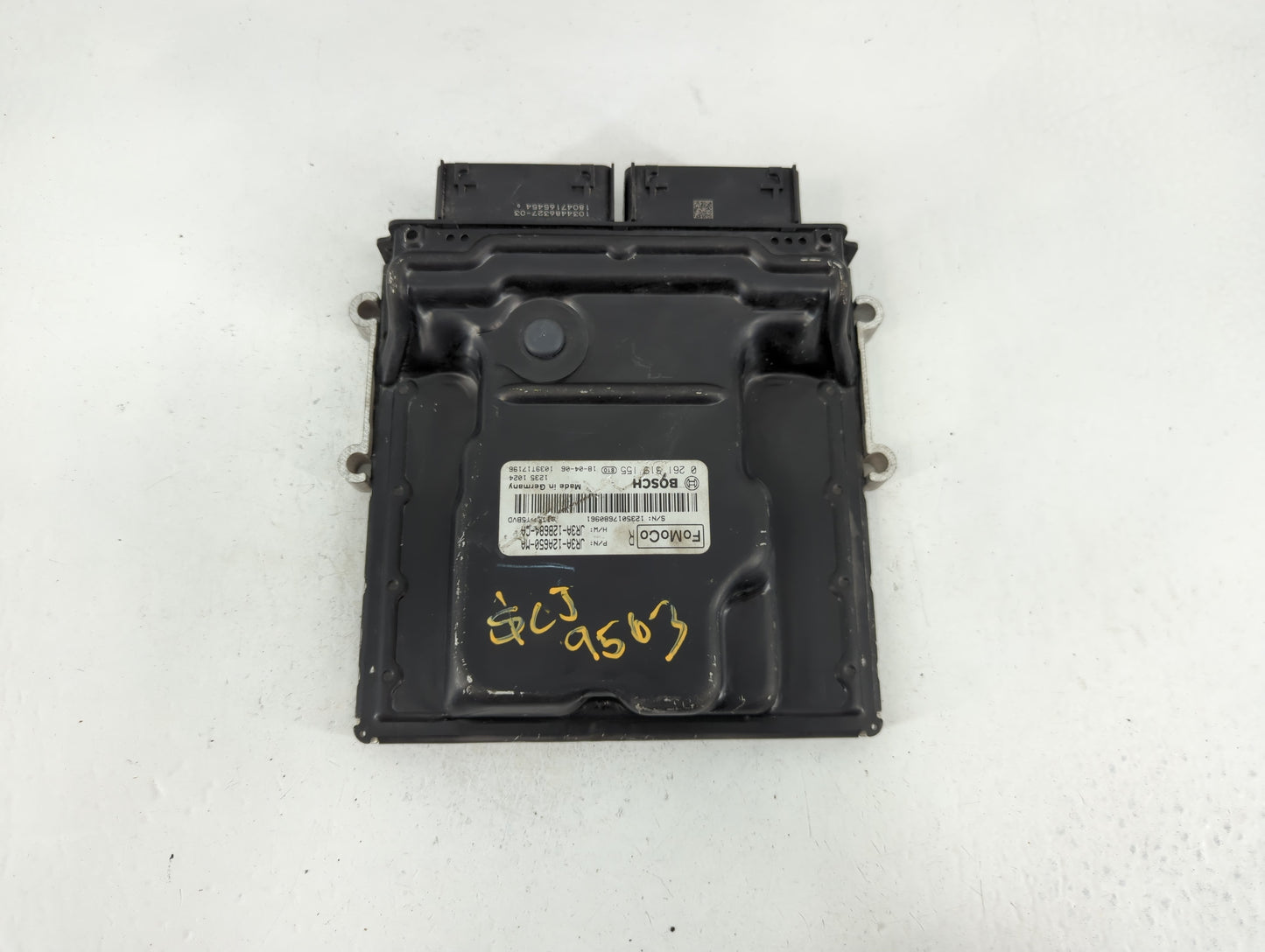 2018 Ford Mustang PCM Engine Control Computer ECU ECM PCU OEM P/N:JR3A-12B684-CA JR3A-12A650-MA, 0 261 S19 155 Fits OEM Used Auto Parts