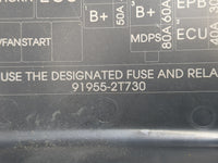 2014-2015 Kia Optima Fusebox Fuse Box Panel Relay Module P/N:91259-2T010 Fits Fits 2014 2015 OEM Used Auto Parts - Oemusedautoparts1.com