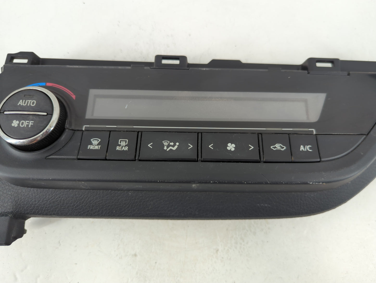 2014-2016 Toyota Corolla Climate Control Module Temperature AC/Heater Replacement Fits Fits 2014 2015 2016 OEM Used Auto Parts - Oemusedautoparts1.com