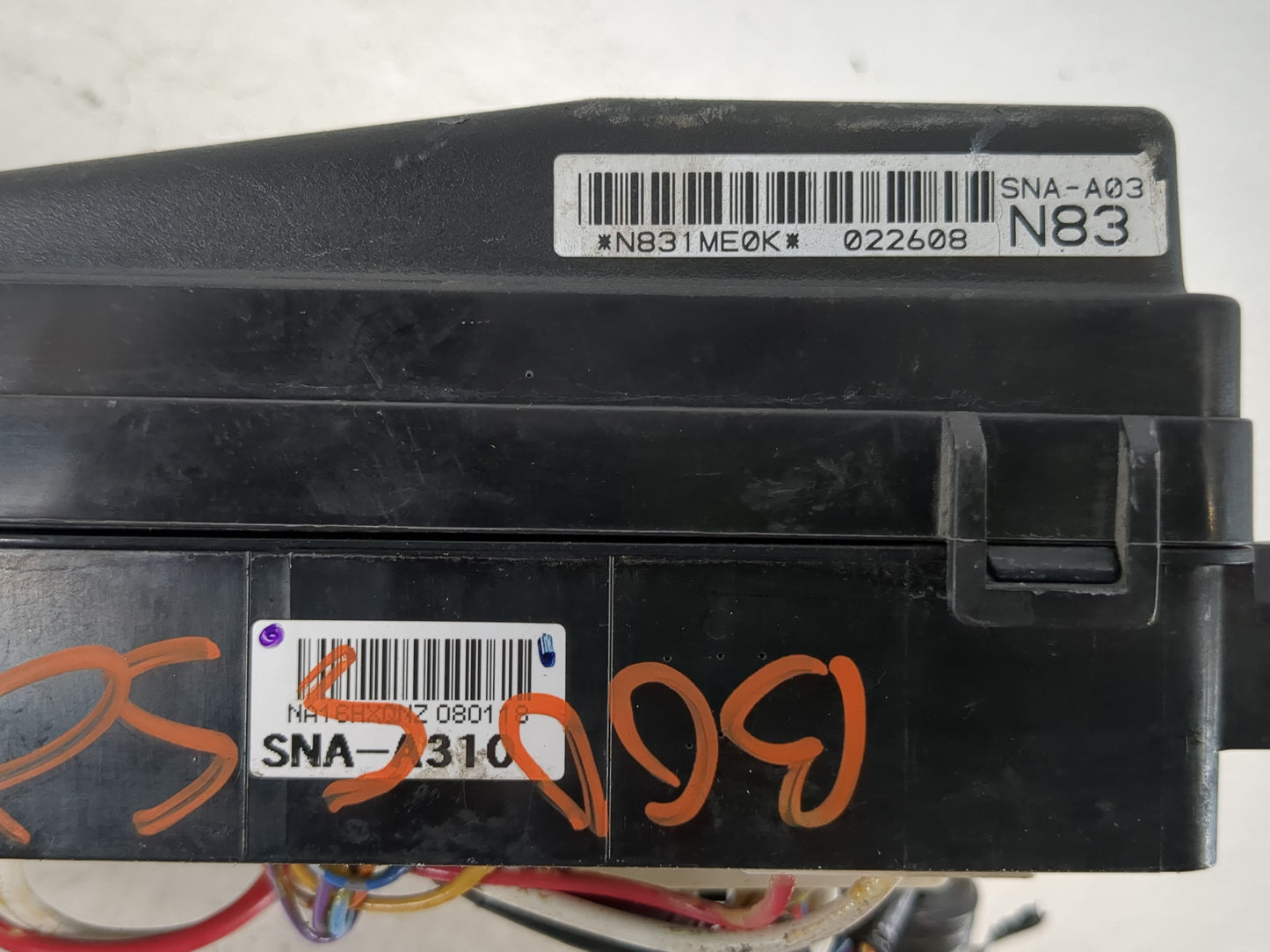 2008-2011 Honda Civic Fusebox Fuse Box Panel Relay Module P/N:SNA-A310 Fits Fits 2008 2009 2010 2011 OEM Used Auto Parts