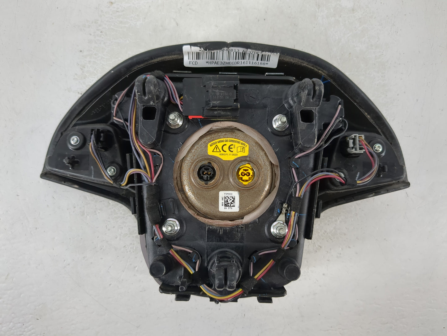2017-2020 Lincoln Mkz Air Bag Driver Left Steering Wheel Mounted Fits Fits 2017 2018 2019 2020 OEM Used Auto Parts - Oemusedautoparts1.com