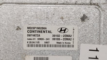 2011-2013 Hyundai Elantra PCM Engine Control Computer ECU ECM PCU OEM P/N:39102-2EMA3 39103-2EMA3 Fits Fits 2011 2012 2013 OEM Used Auto Parts