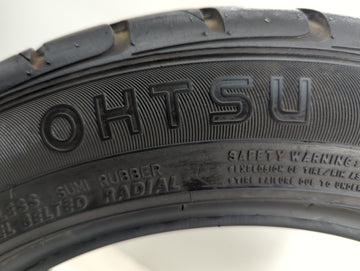 Used Tire 225/50R16 OHTSU FP7000 92H - Tread Depth 7/32