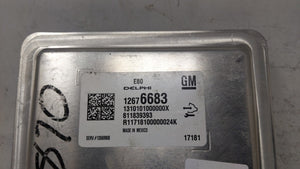 2018 Chevrolet Equinox PCM Engine Control Computer ECU ECM PCU OEM P/N:12687328 12676683 Fits OEM Used Auto Parts - Oemusedautoparts1.com 