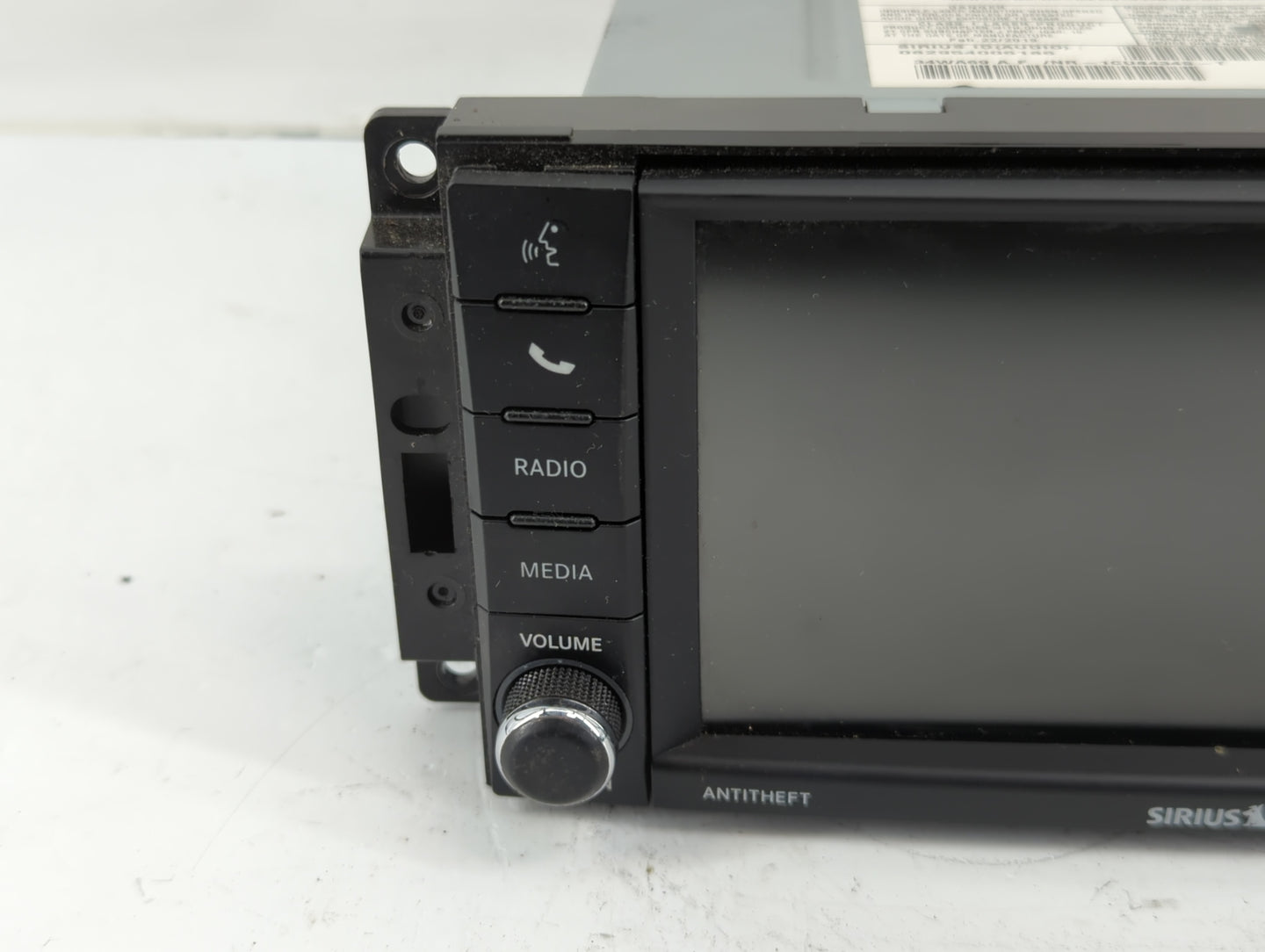 2019 Dodge Caravan Radio AM FM Cd Player Receiver Replacement P/N:P68433488AB Fits Fits 2012 2013 2014 2015 2016 2017 2018 2020 OEM Used Auto Parts - Oemusedautoparts1.com